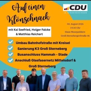 Auf einen Klönschnack