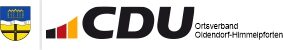 CDU OLDENDORF-HIMMELPFORTEN Logo